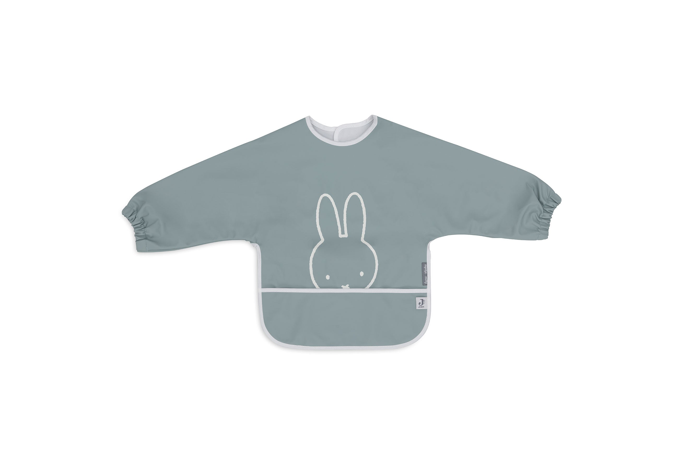Lätzchen Wasserdicht mit Ärmeln Miffy Peekaboo - Sea Green