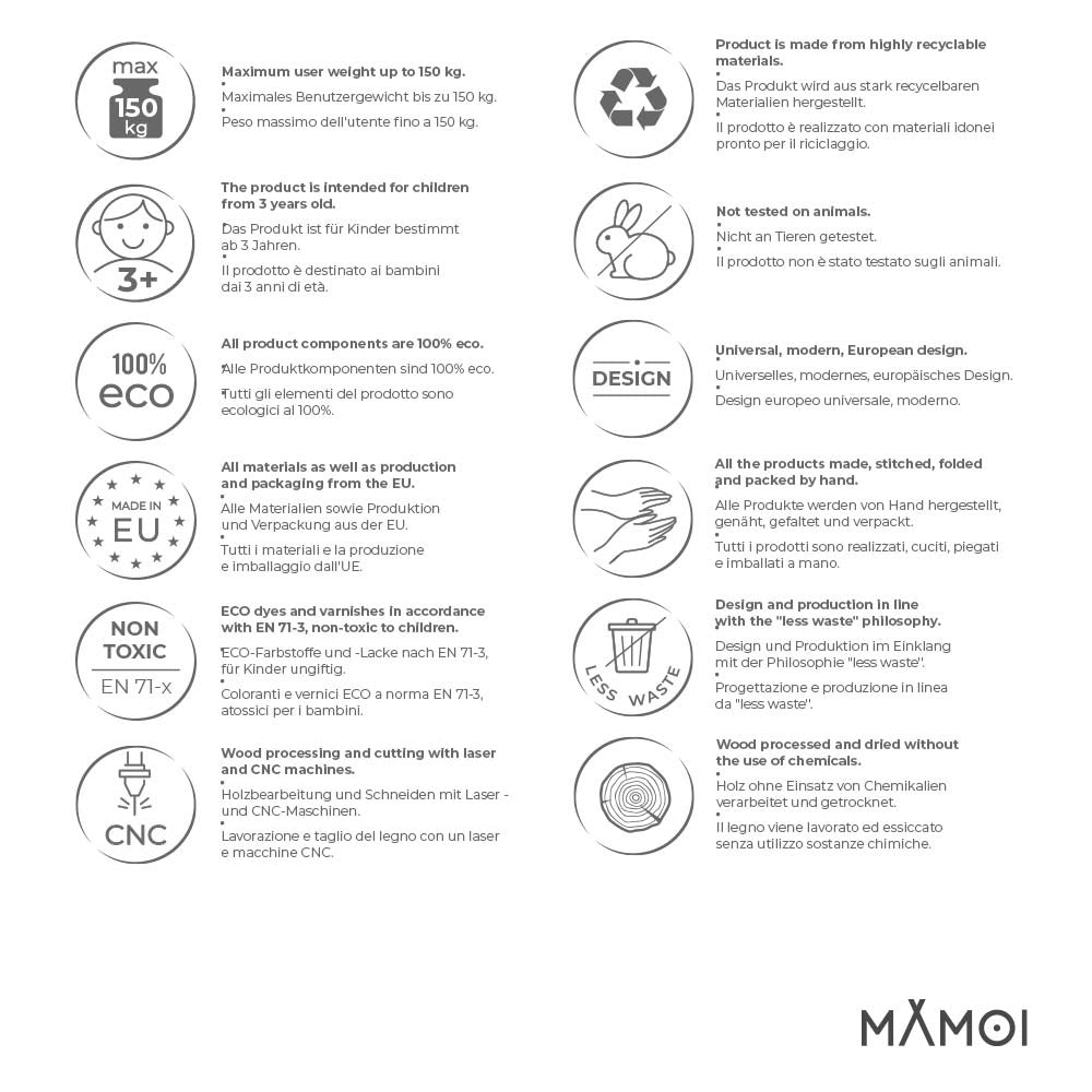 MAMOI® Kletterwand für kinderzimmer, Klettergerüst und spielgeräte indoor, Klettern mit Klettergriffe für kinder, Klettersteine, Kletterturm mit Griffe, Klettergriffe, Montagesatz-3