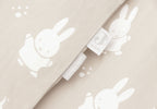 Bettwäsche 100x140cm Miffy & Snuffy - Nougat