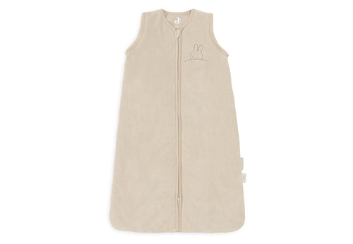 Baby Schlafsack mit Abnehmbaren Ärmel - Sleepy Miffy Terry - Nougat - Kuschelkind