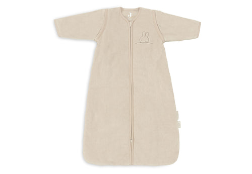 Baby Schlafsack mit Abnehmbaren Ärmel - Sleepy Miffy Terry - Nougat - Kuschelkind