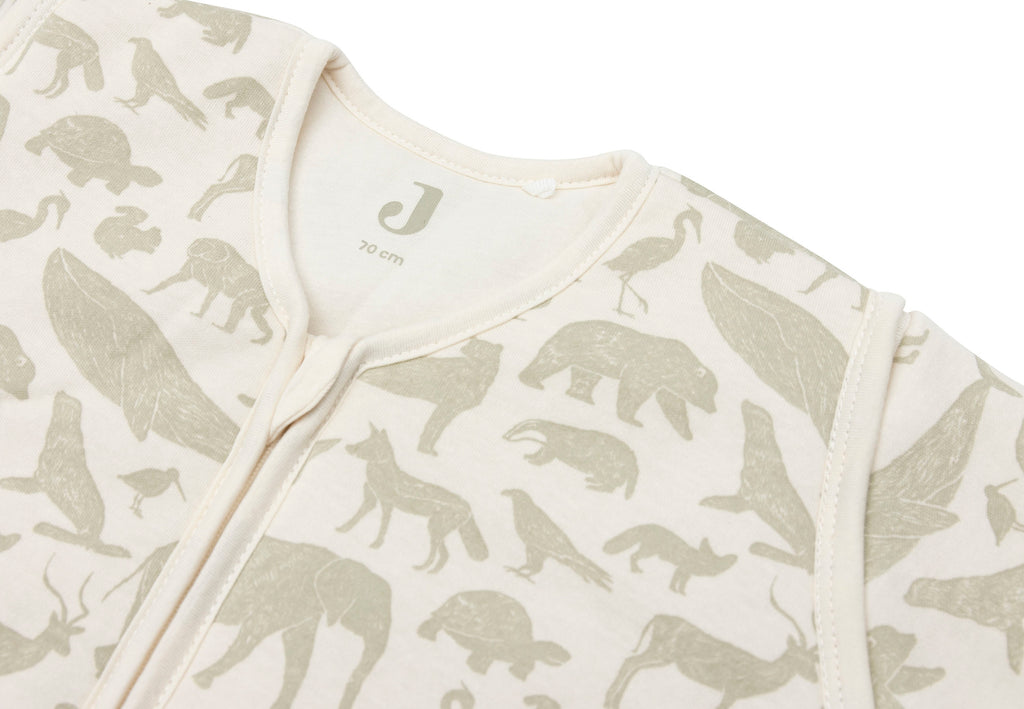 Baby Schlafsack mit Abnehmbaren Ärmeln - Animals