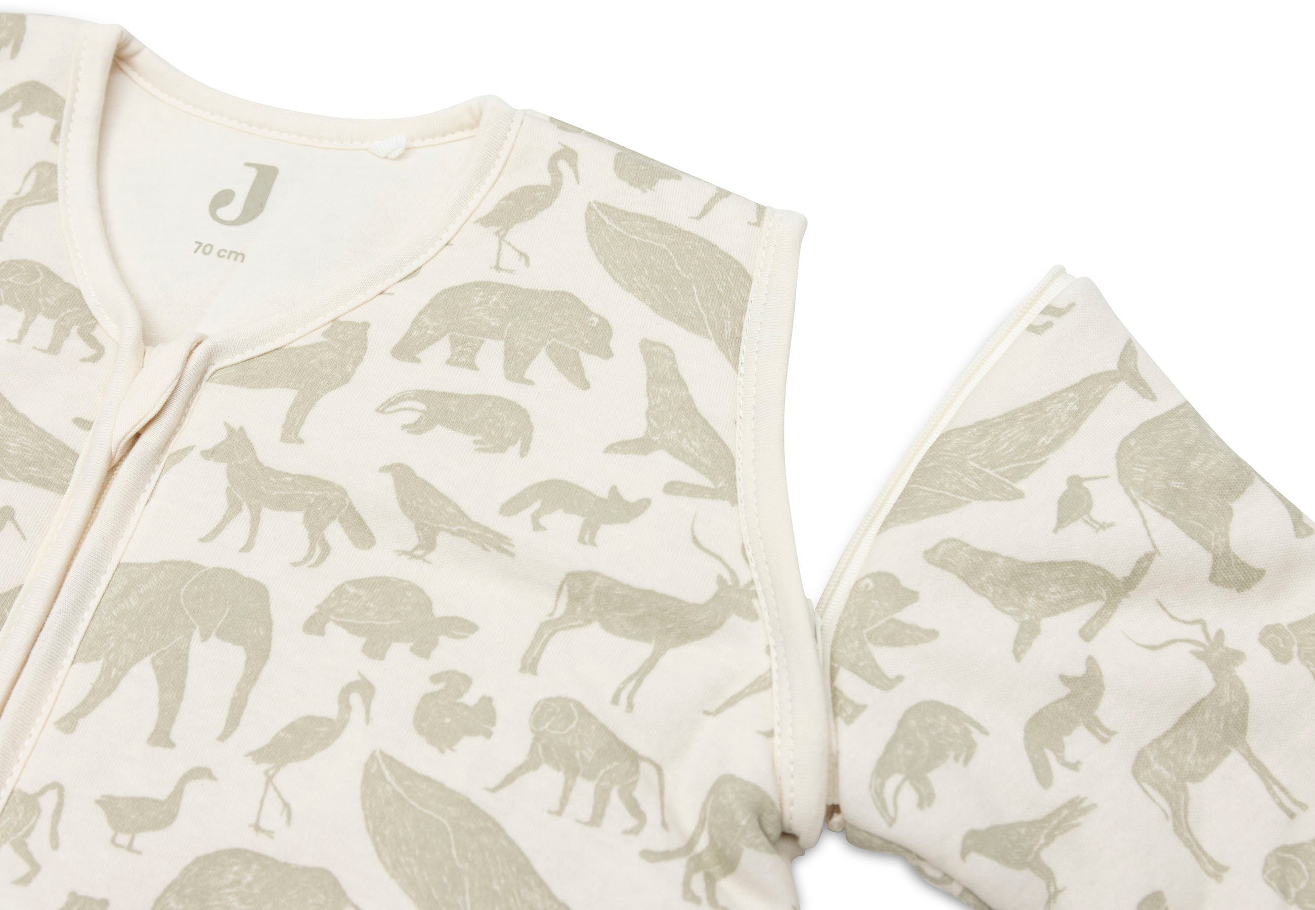 Baby Schlafsack mit Abnehmbaren Ärmeln - Animals