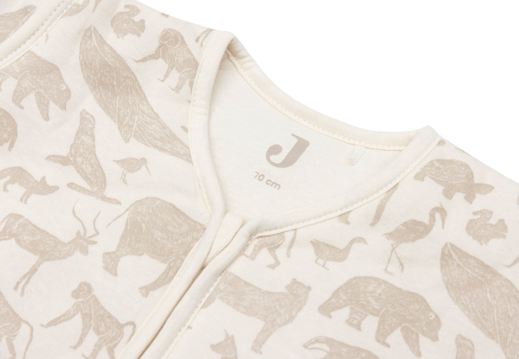Baby Schlafsack mit Abnehmbaren Ärmeln - Animals