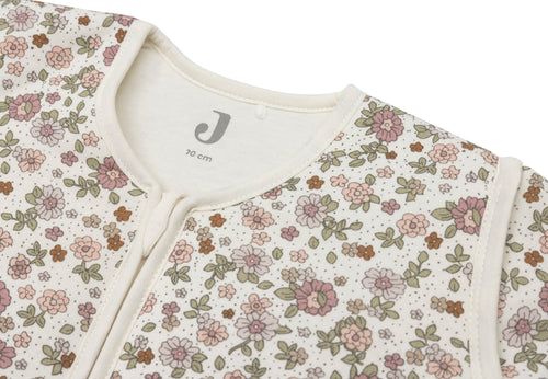 Baby Schlafsack mit Abnehmbaren Ärmeln - Retro Flowers - Kuschelkind