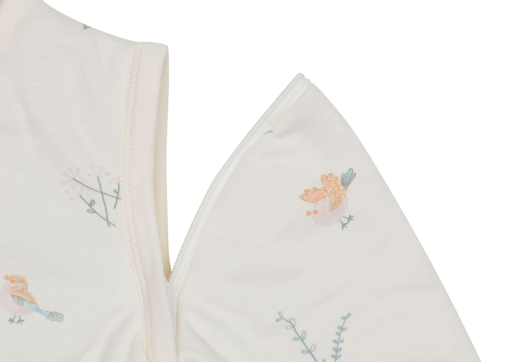 Baby Schlafsack mit Abnehmbaren Ärmeln - Lovely Birds
