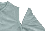 Baby Schlafsack mit Abnehmbaren Ärmeln Rund  - Rib