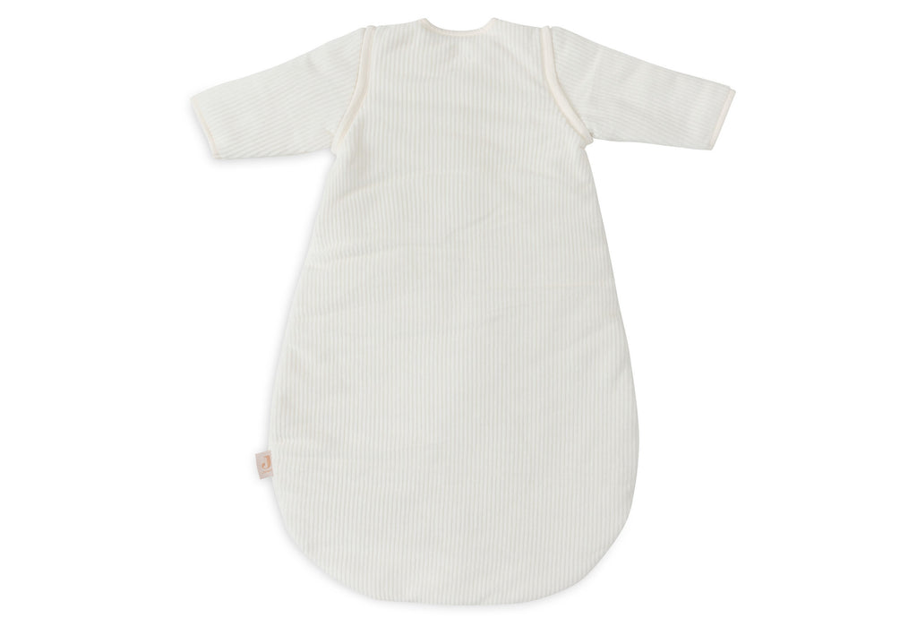 Baby Schlafsack mit Abnehmbaren Ärmeln Rund  - Rib