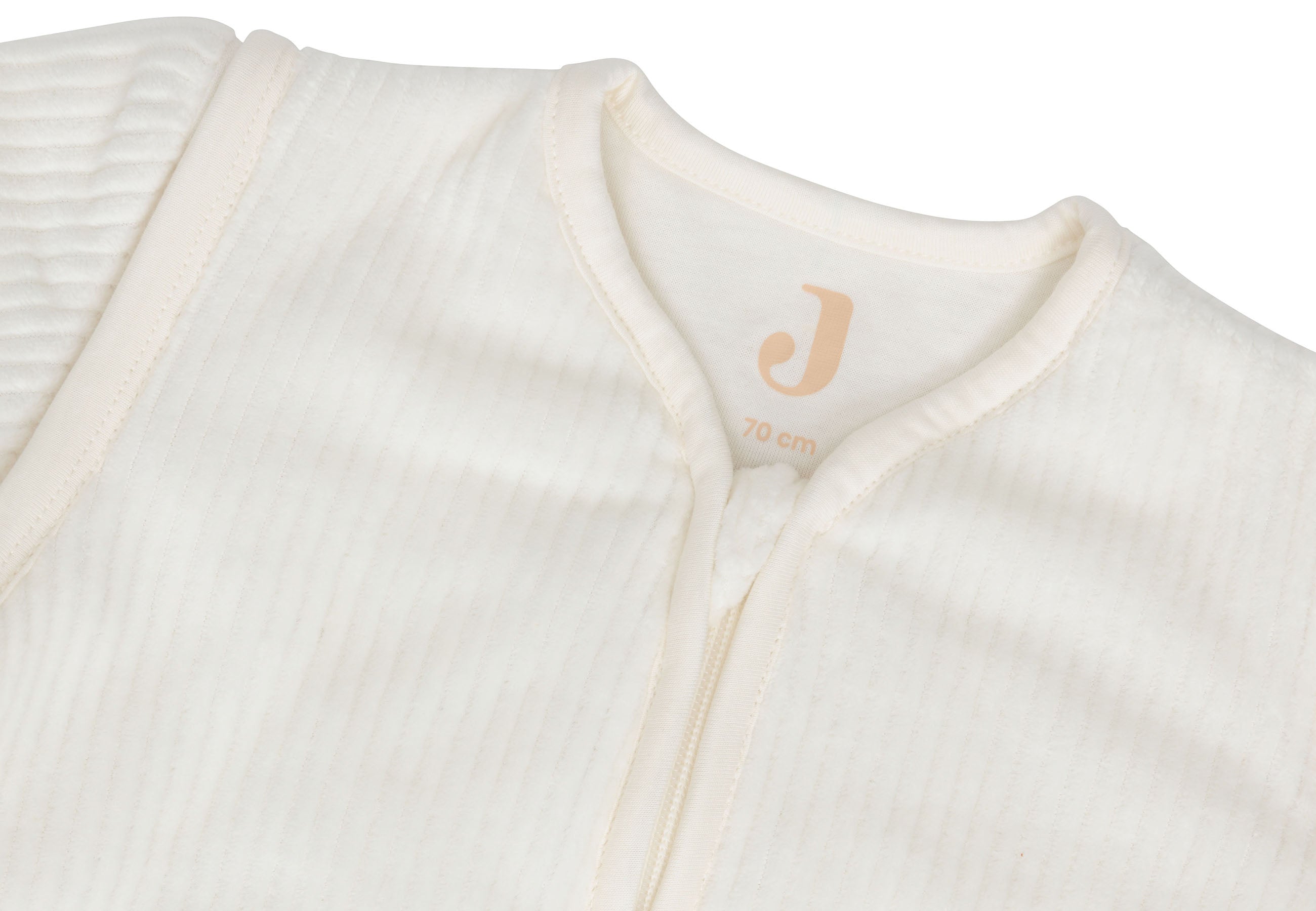 Baby Schlafsack mit Abnehmbaren Ärmeln Rund  - Rib