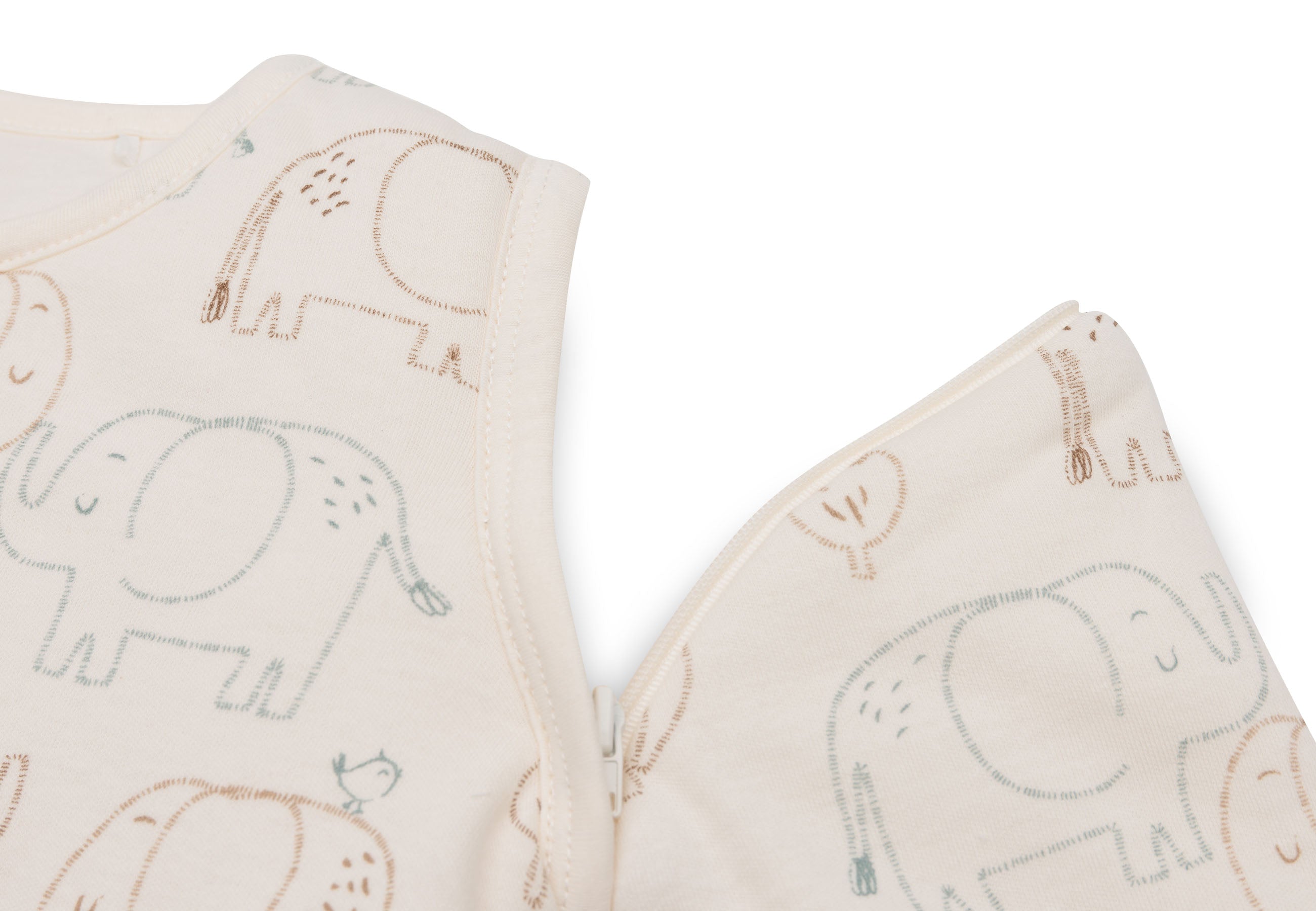 Baby Schlafsack mit abnehmbaren Ärmeln - Elephant Tales