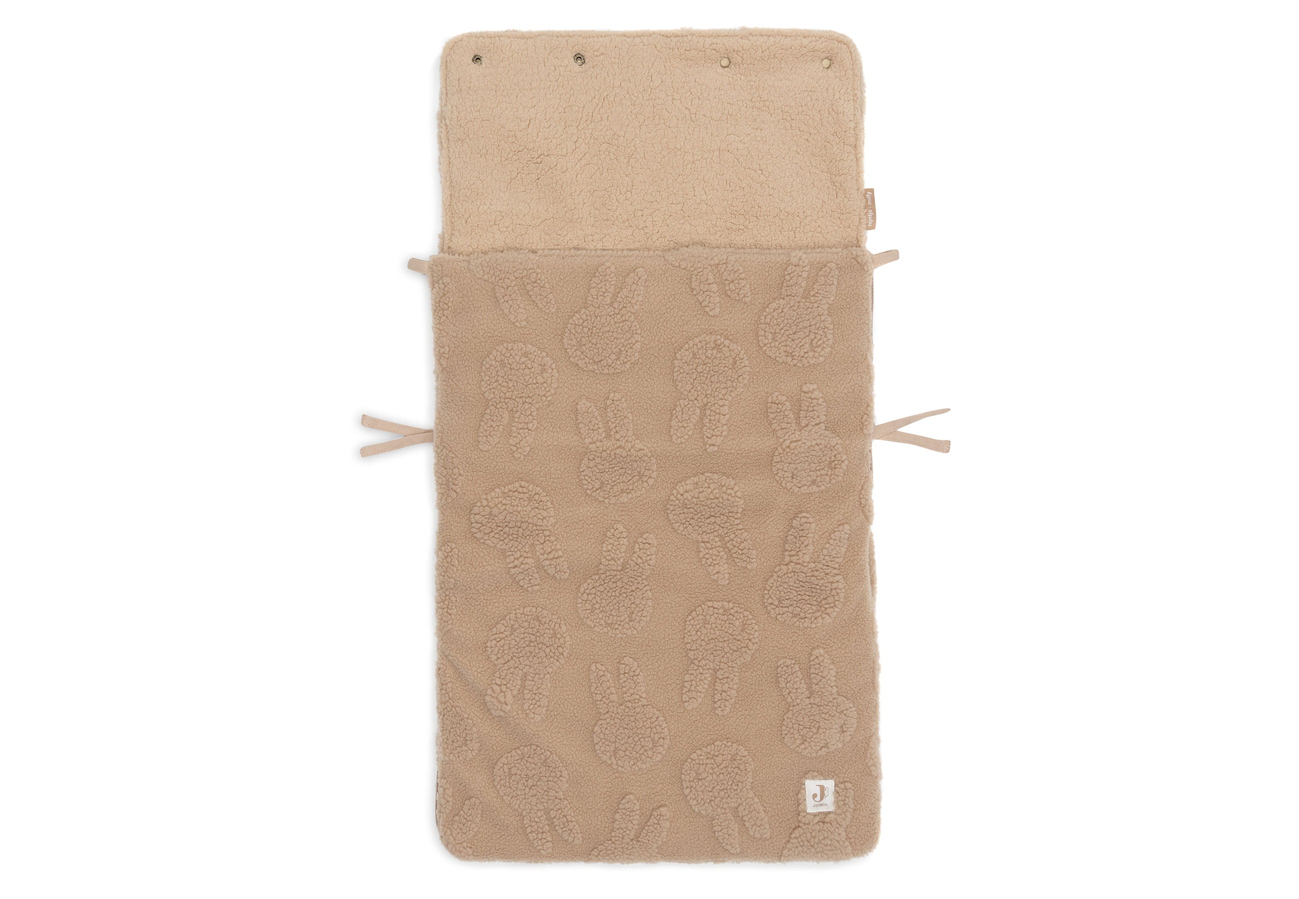 Fußsack gruppe 0+ 3/5 punkte Miffy Jacquard Teddy - Biscuit