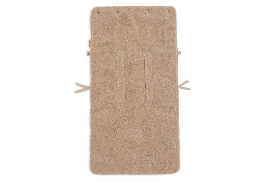 Fußsack gruppe 0+ 3/5 punkte Miffy Jacquard Teddy - Biscuit