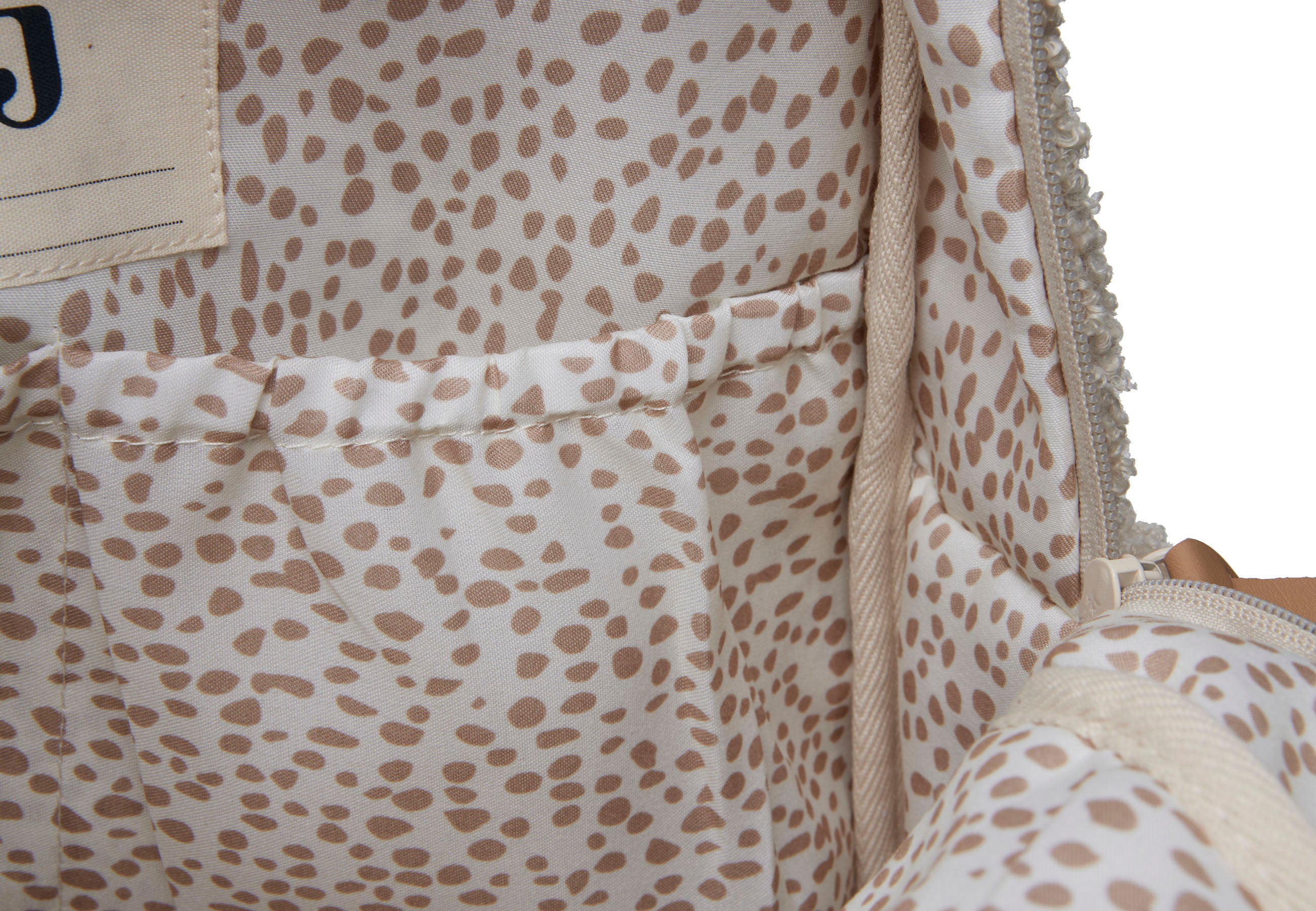 Wickeltasche Rucksack Boucle