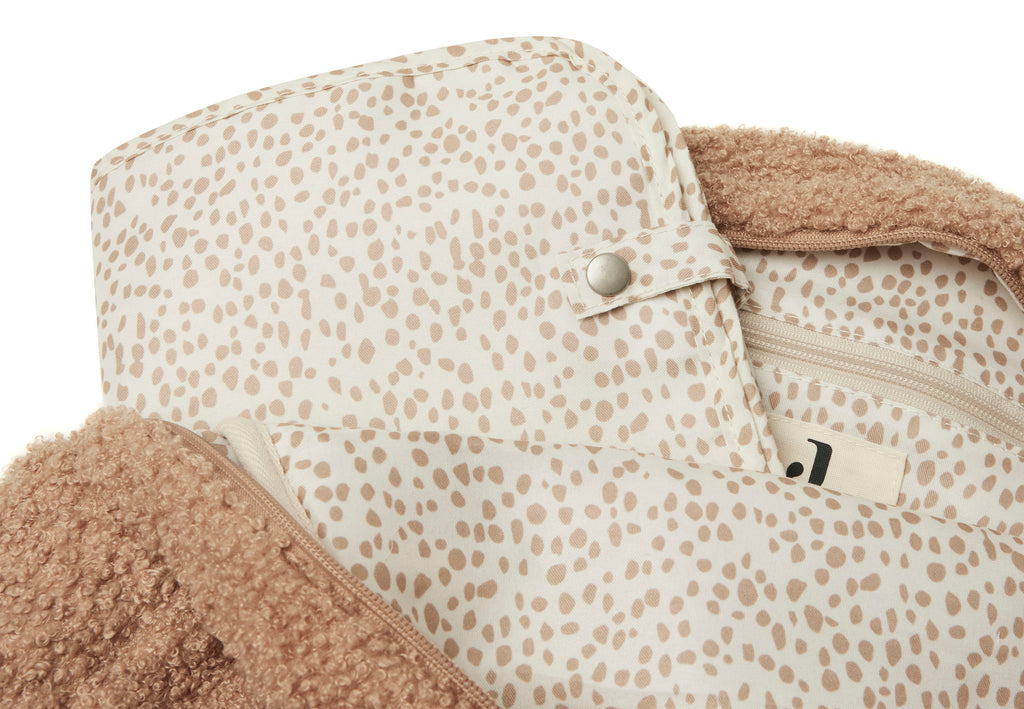 Wickeltasche Rucksack Boucle