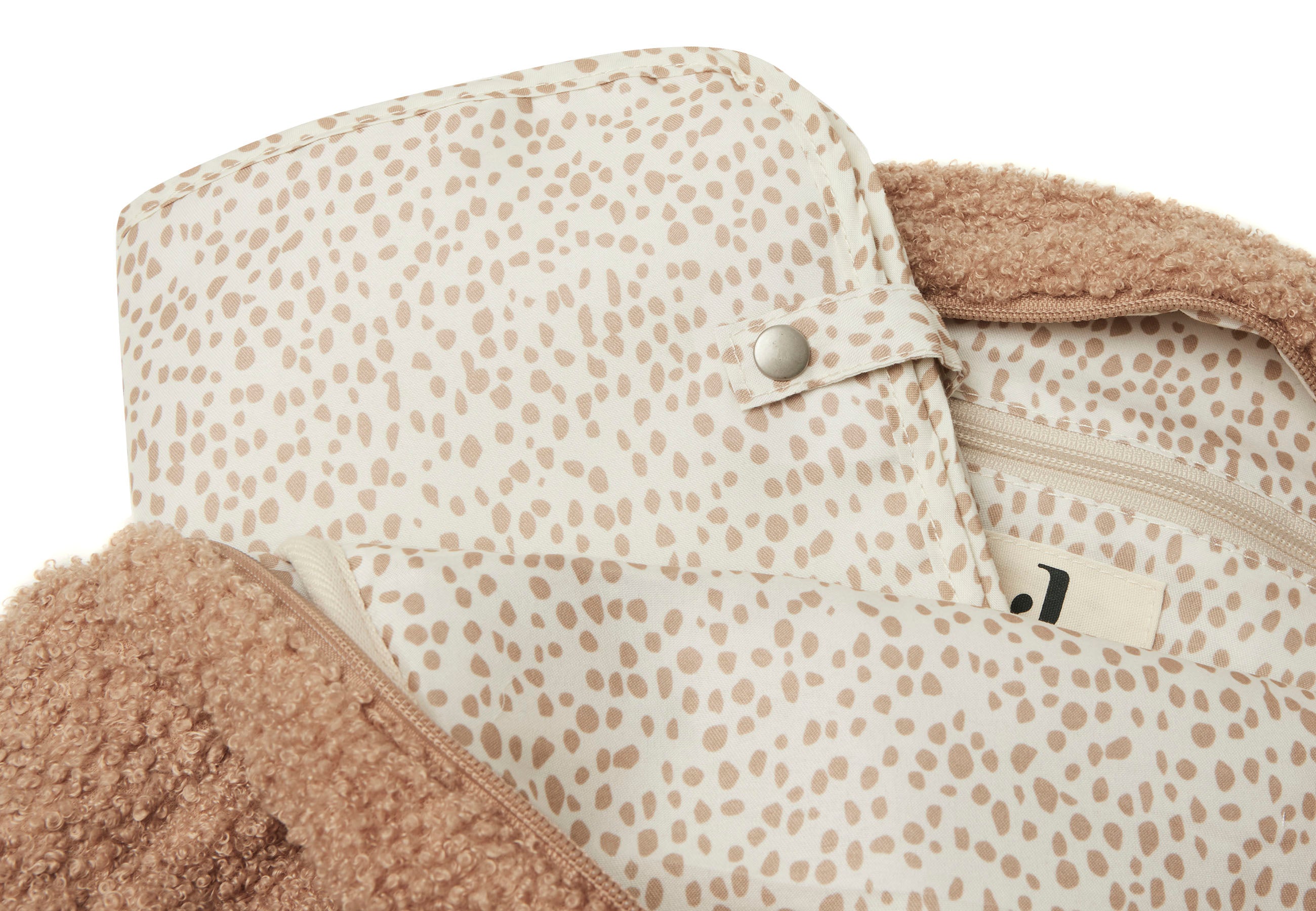 Wickeltasche Rucksack Boucle