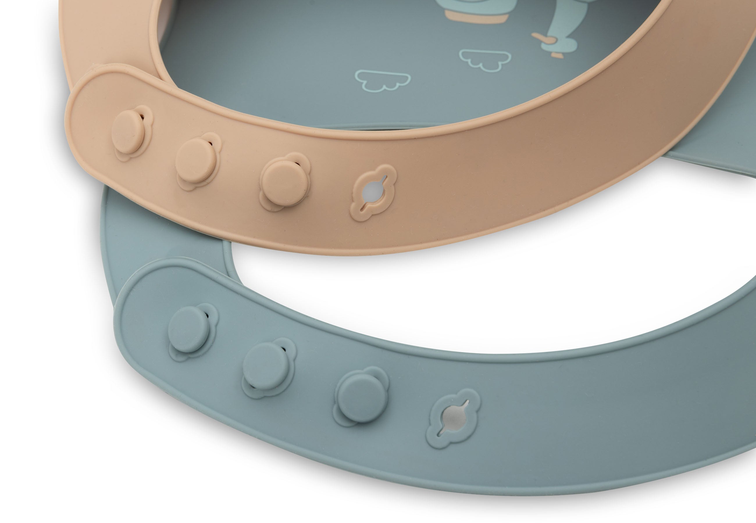 Lätzchen Siliconen - On The Go - 2 Stück