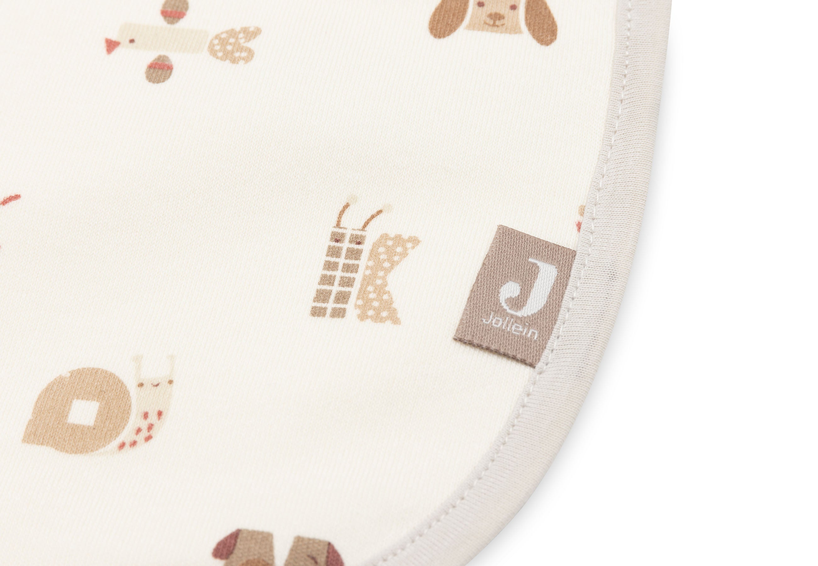 Lätzchen Jersey Wasserdicht - Animal Friends - 5 Stück