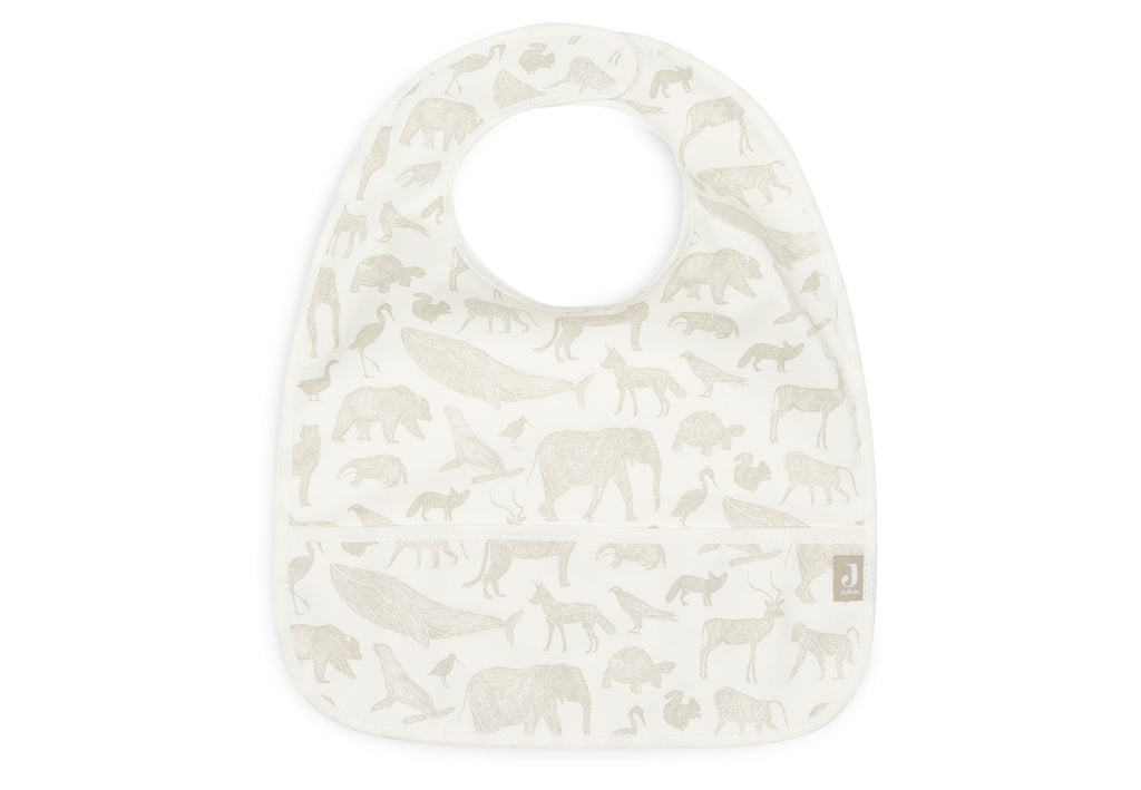 Lätzchen Wasserdicht Animals - Olive Green - 2 Stück