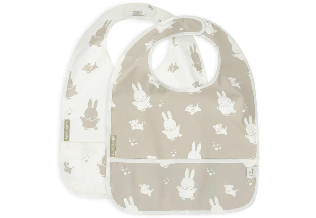 Lätzchen Wasserdicht Miffy & Snuffy - Olive Green - 2 Stück