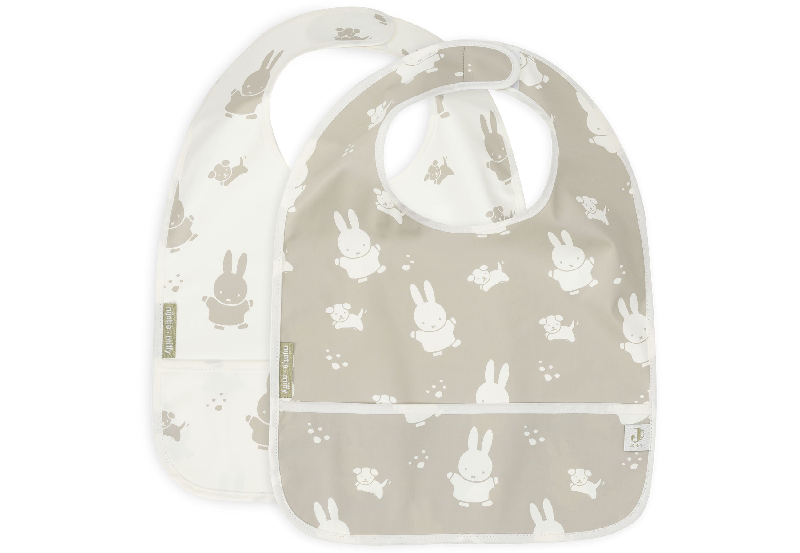Lätzchen Wasserdicht Miffy & Snuffy - Olive Green - 2 Stück