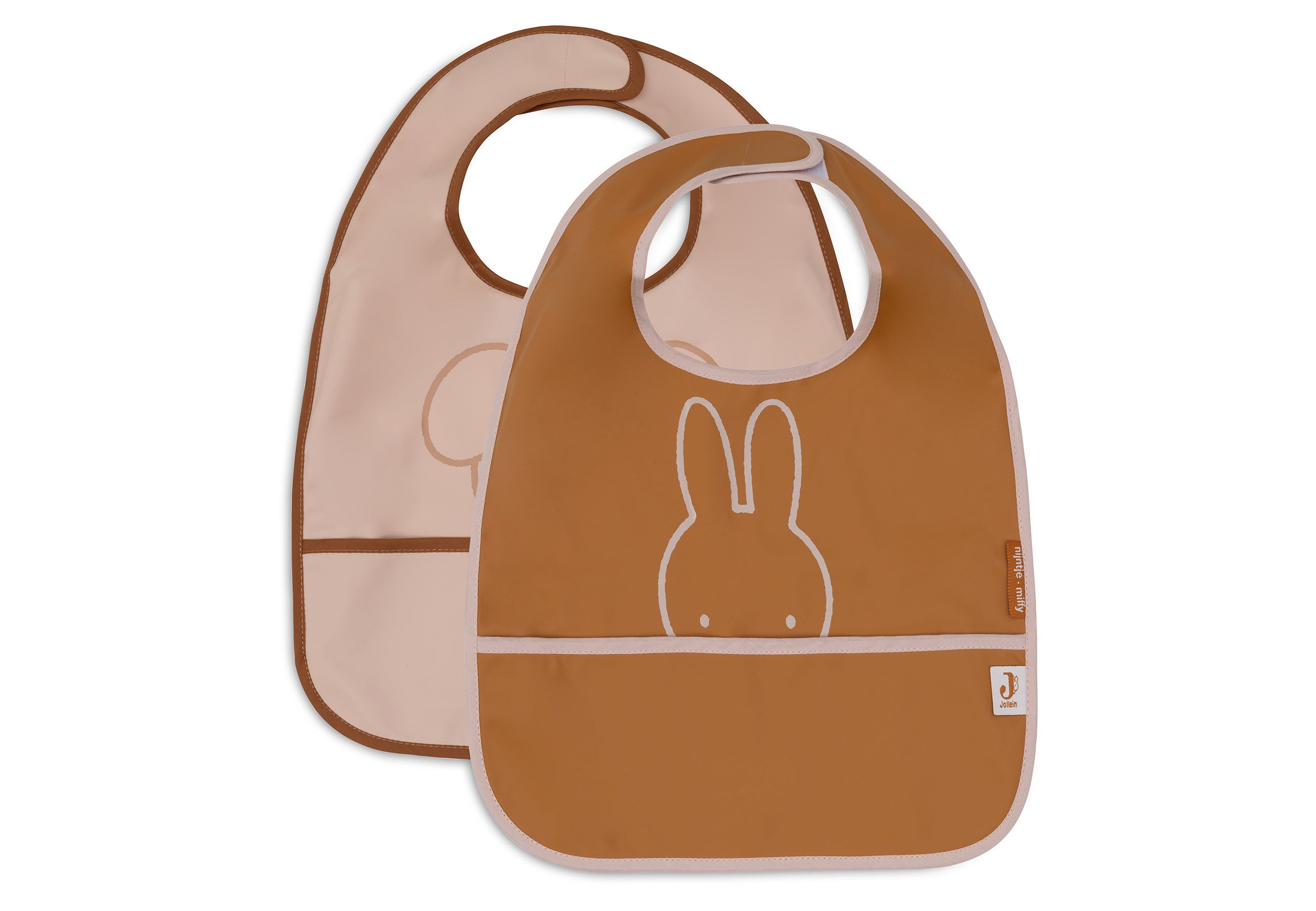 Lätzchen Wasserdicht Miffy Peekaboo - Wild Rose - 2 Stück