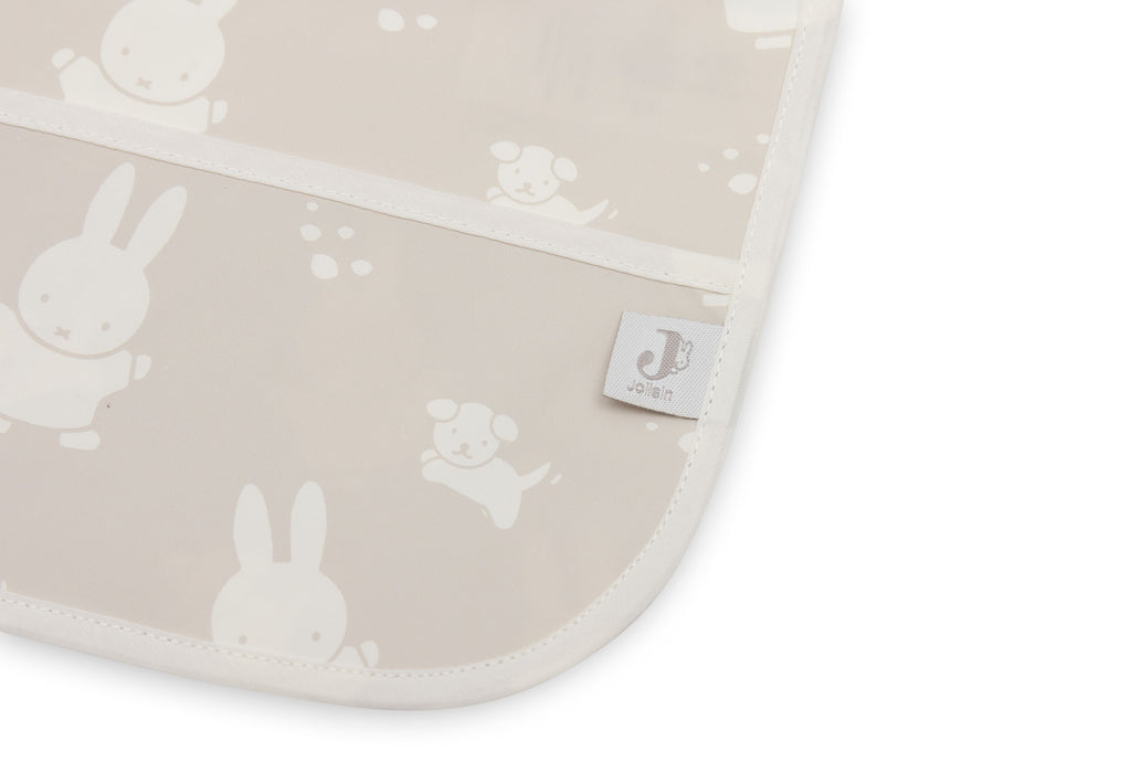 Lätzchen Wasserdicht mit Ärmeln Miffy & Snuffy - Nougat