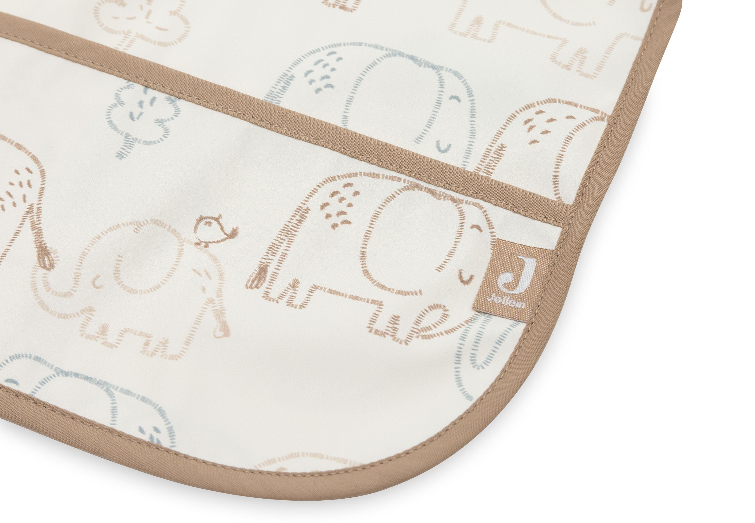 Lätzchen Wasserdicht mit Ärmeln - Elephant Tales