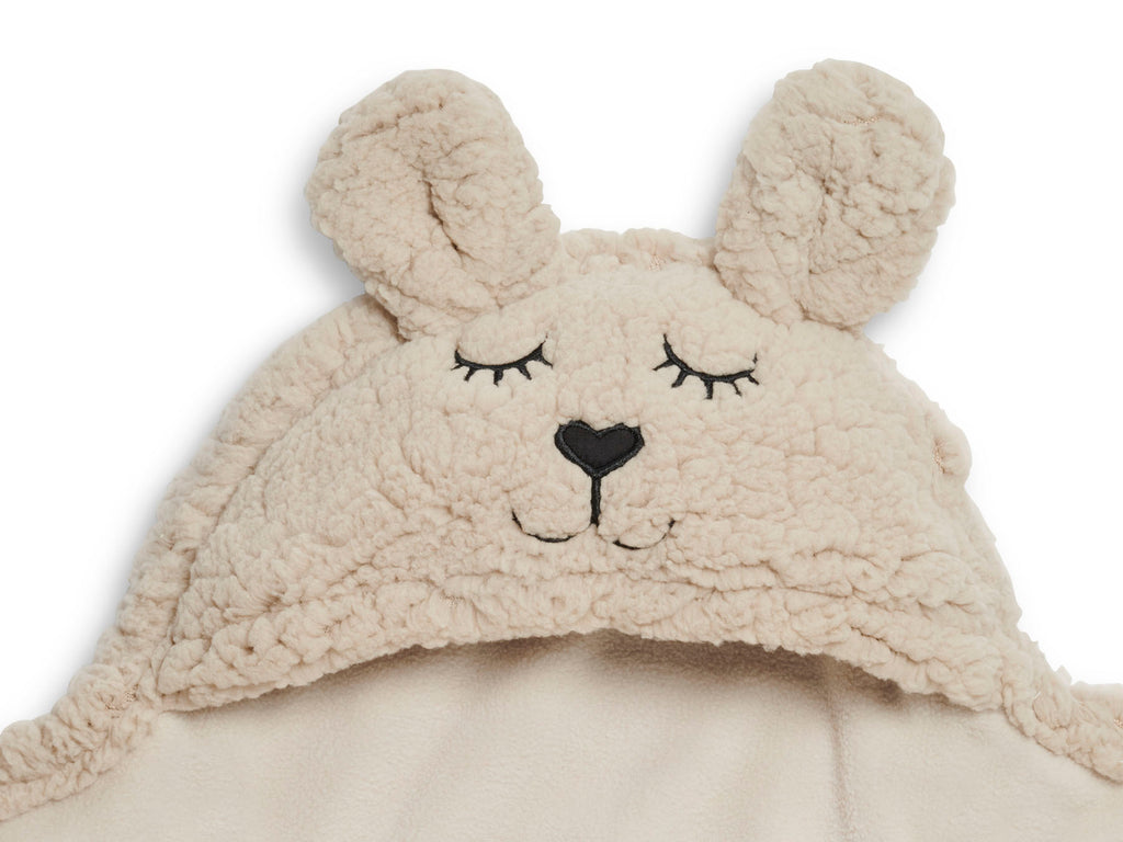 Einschlagdecke für Babyschale Bunny