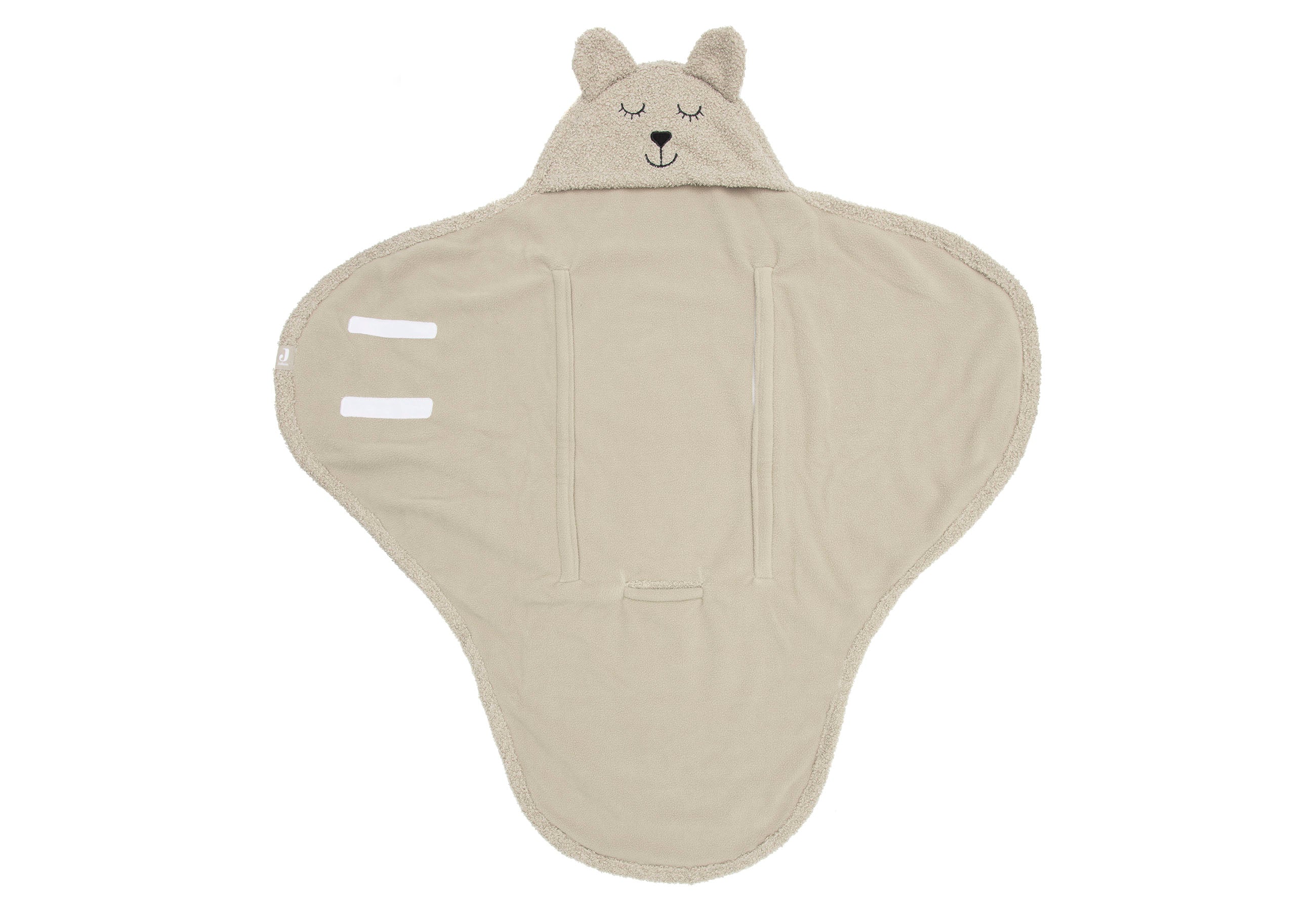 Einschlagdecke für Babyschale Bear Boucle - BIO Baumwolle
