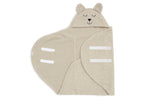 Einschlagdecke für Babyschale Bear Boucle - BIO Baumwolle