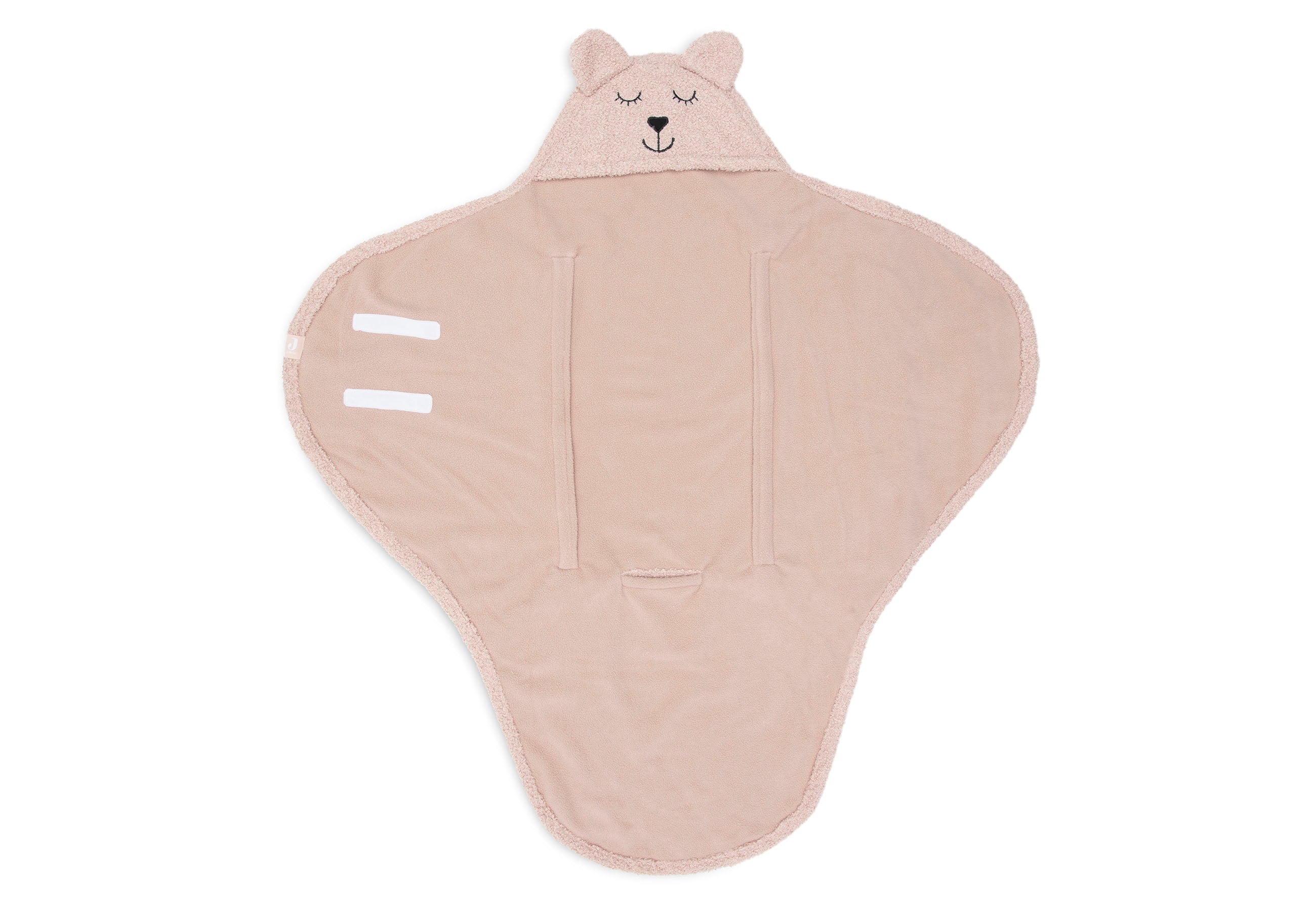 Einschlagdecke für Babyschale Bear Boucle - BIO Baumwolle