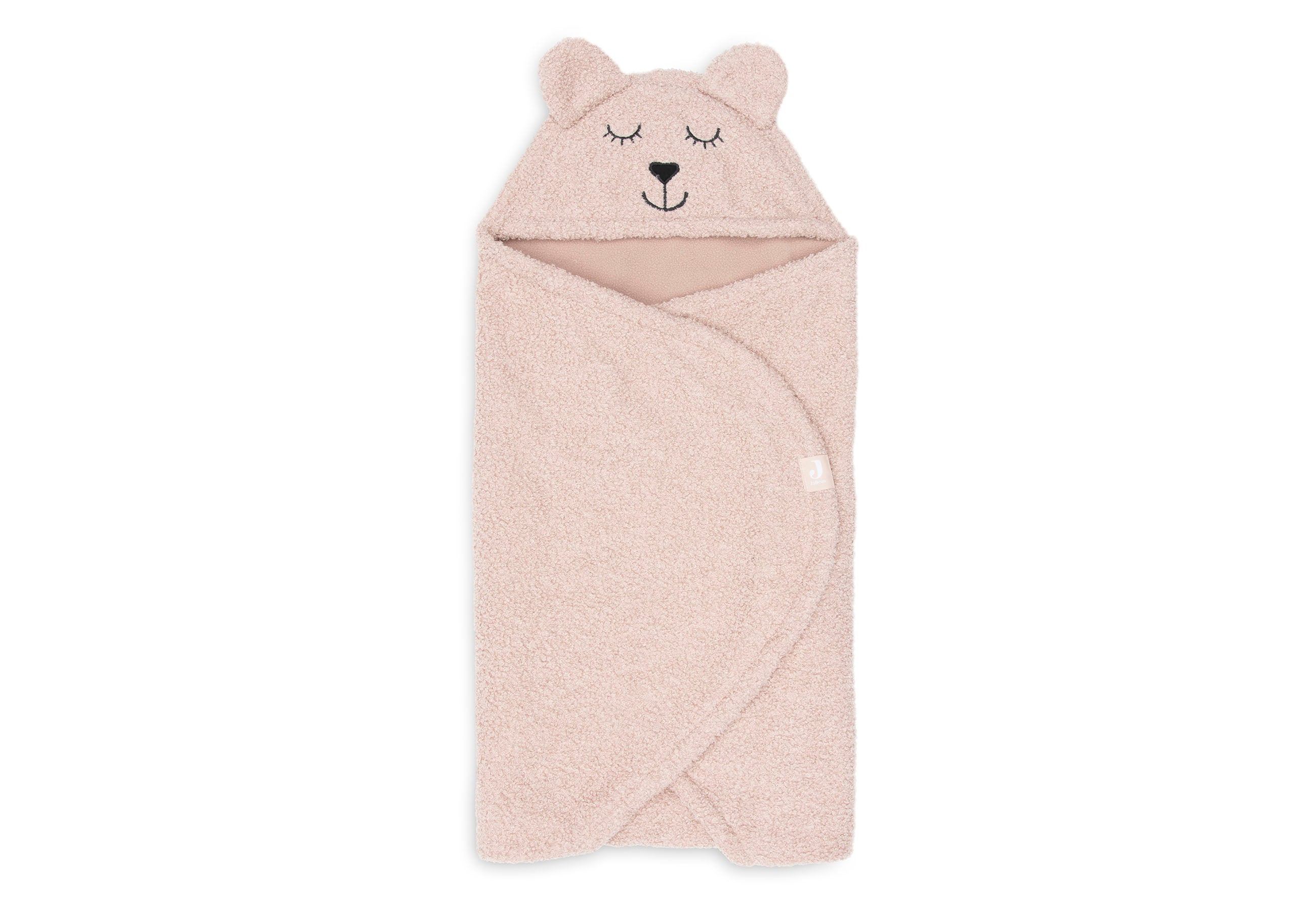 Einschlagdecke für Babyschale Bear Boucle - BIO Baumwolle