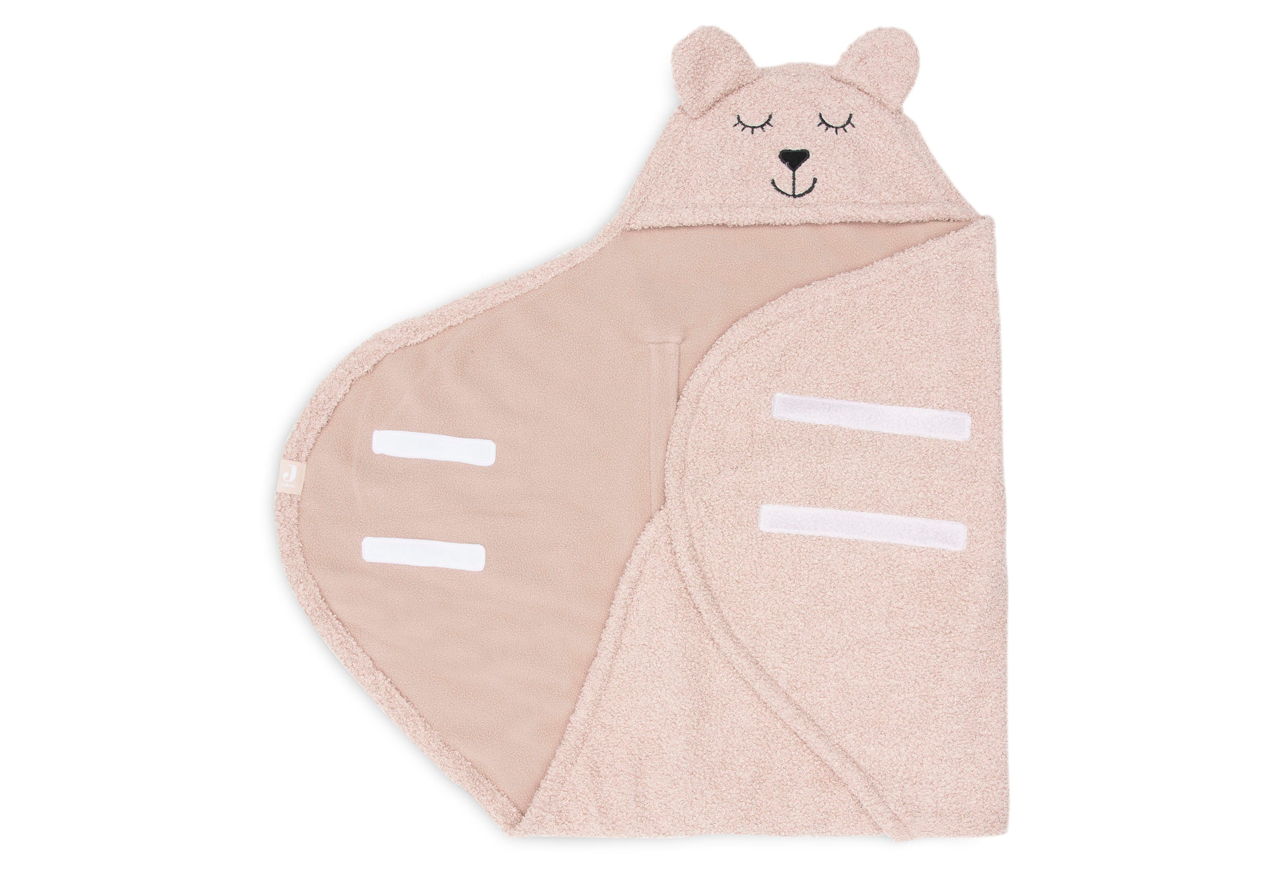 Einschlagdecke für Babyschale Bear Boucle - BIO Baumwolle