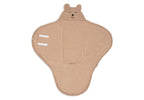 Einschlagdecke für Babyschale Bear Boucle - BIO Baumwolle
