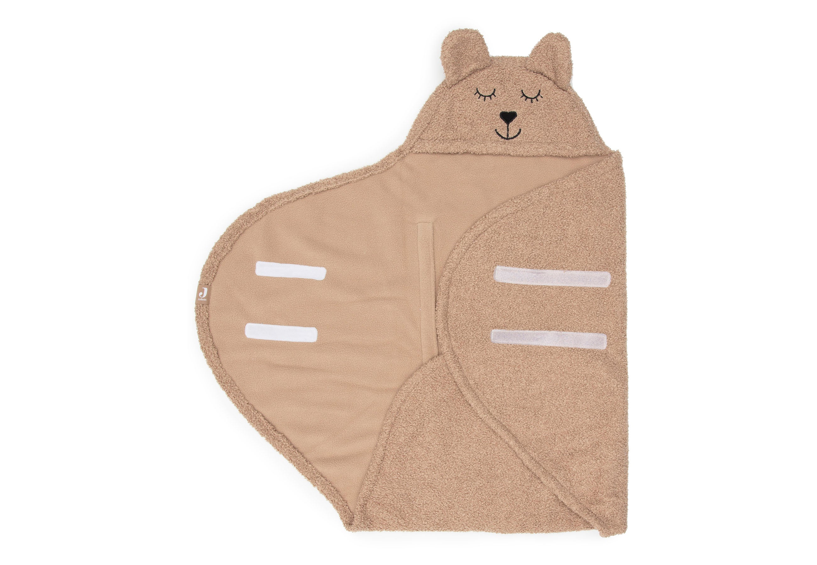 Einschlagdecke für Babyschale Bear Boucle - BIO Baumwolle