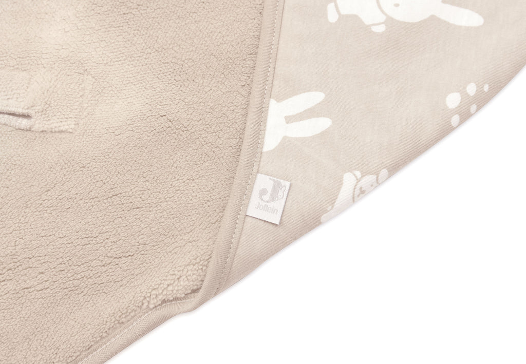 Einschlagdecke für Babyschale Miffy & Snuffy - Nougat