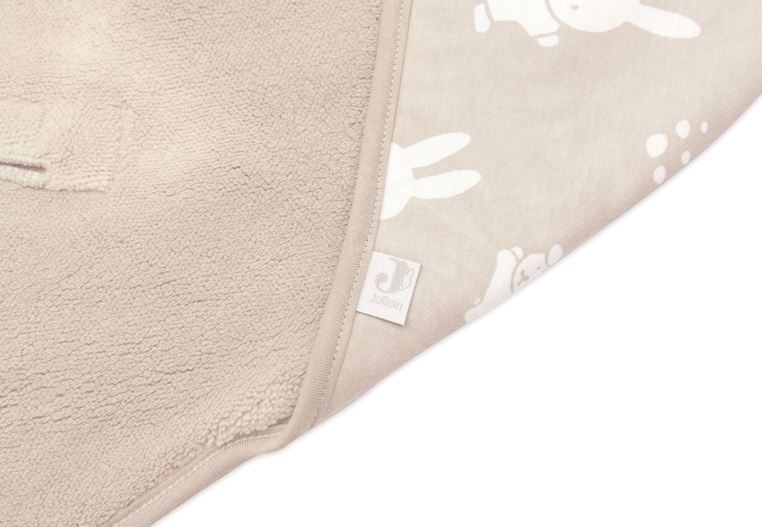 Einschlagdecke für Babyschale Miffy & Snuffy - Nougat