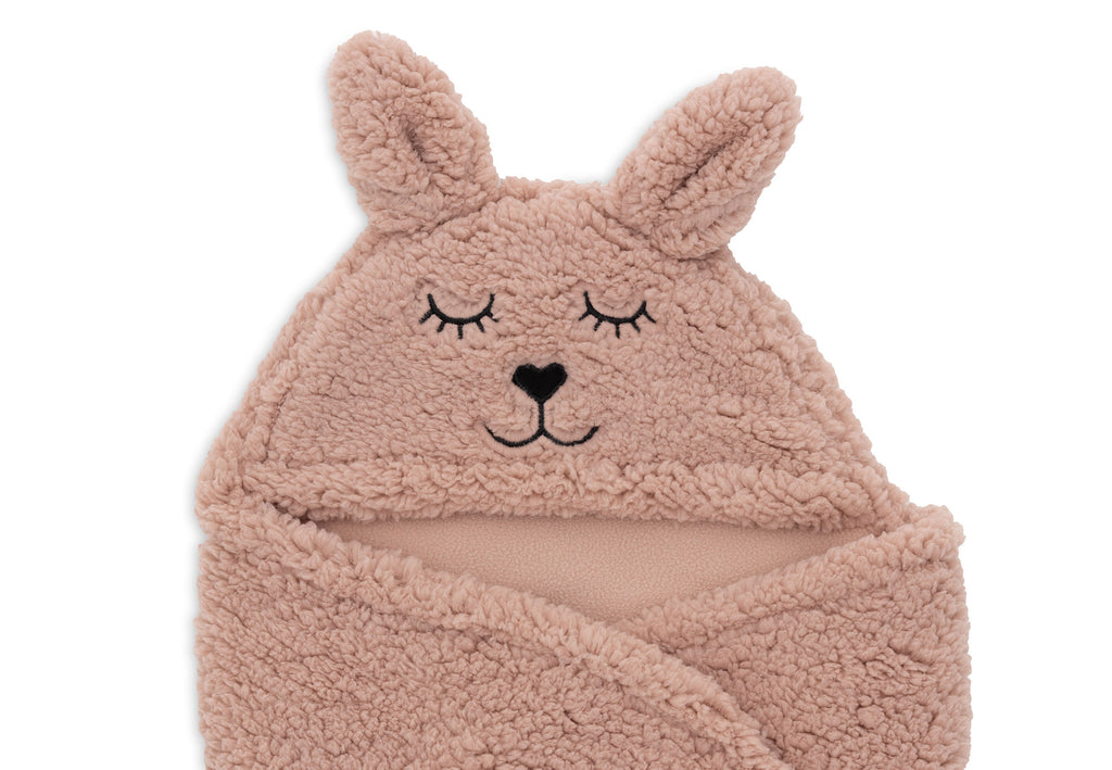 Einschlagdecke für Babyschale Bunny