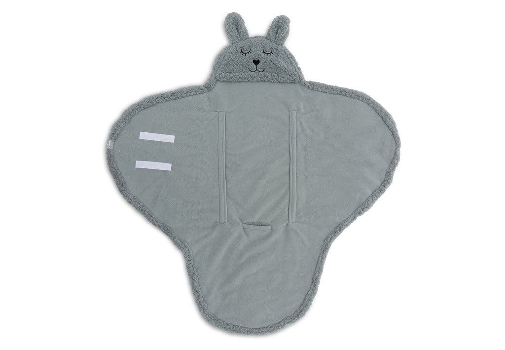 Einschlagdecke für Babyschale Bunny