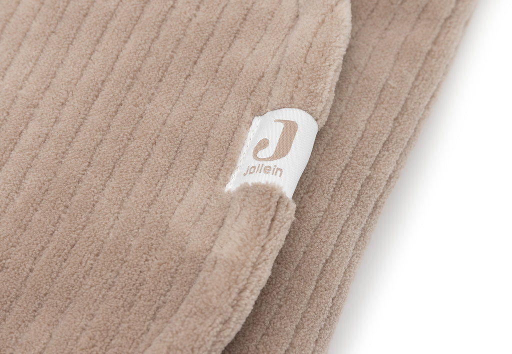 Einschlagdecke für Babyschale Bunny Cloudy Rib