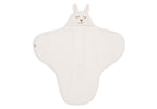 Einschlagdecke für Babyschale Bunny Cloudy Rib