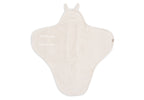 Einschlagdecke für Babyschale Bunny Cloudy Rib