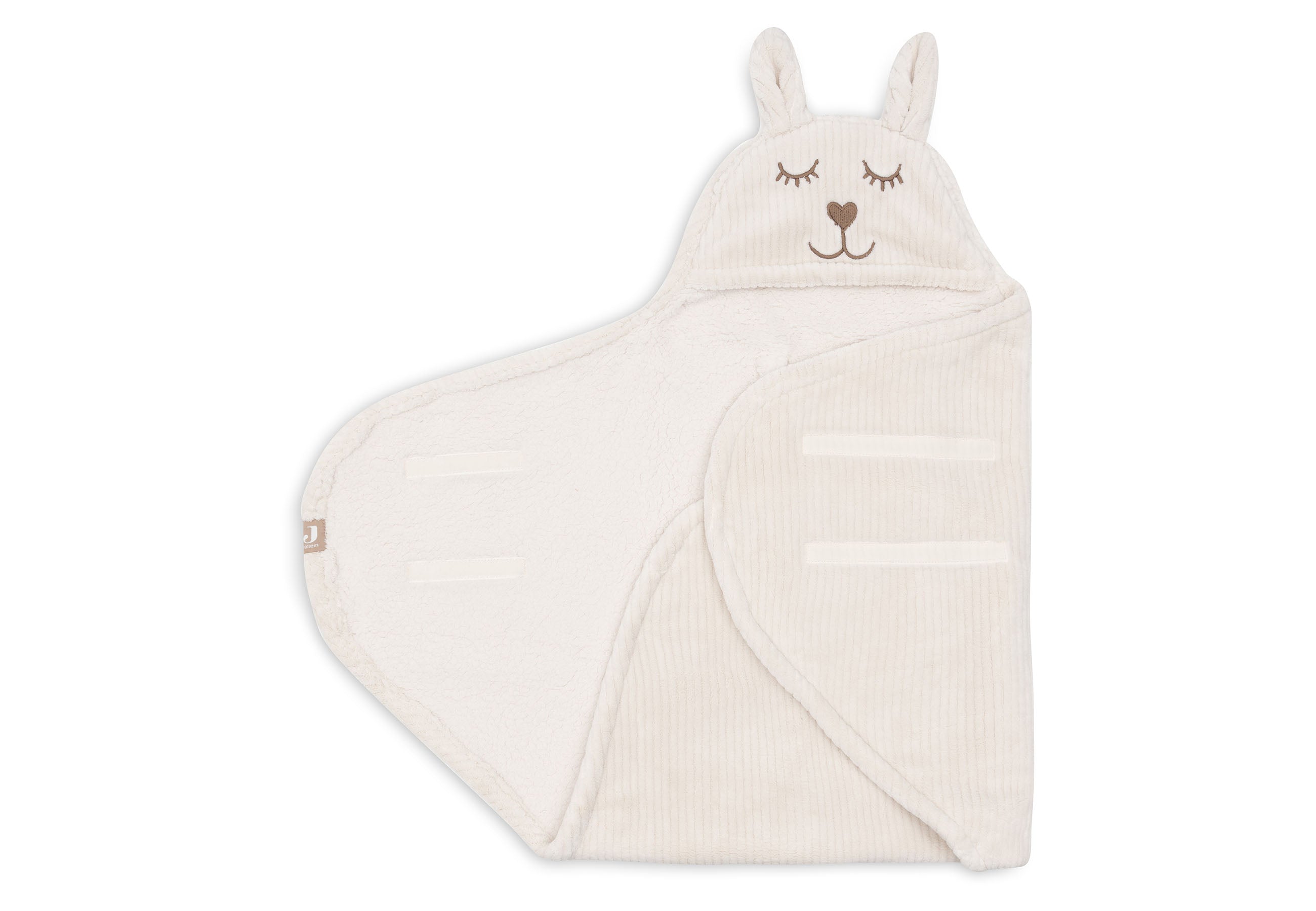 Einschlagdecke für Babyschale Bunny Cloudy Rib