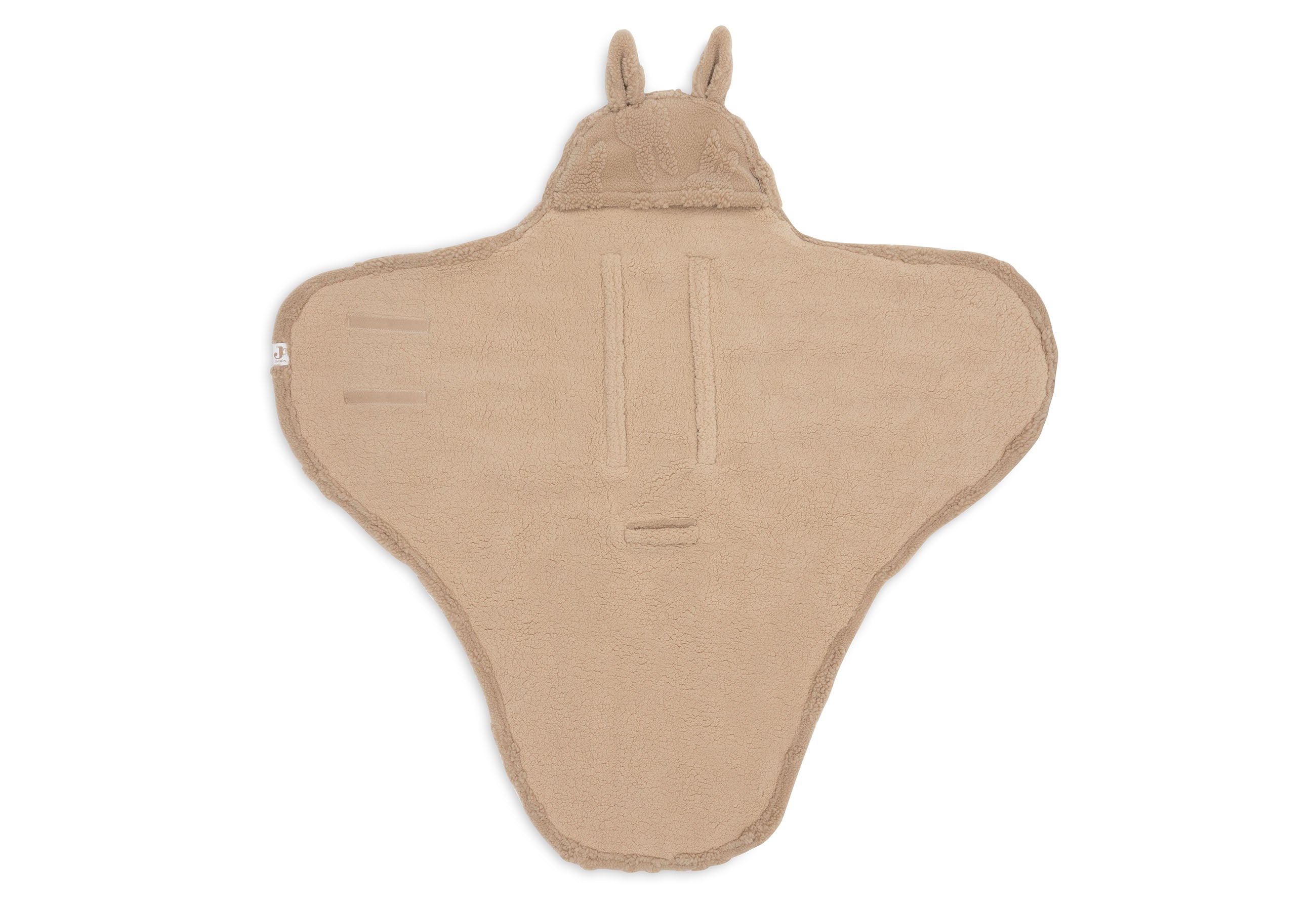 Einschlagdecke für Babyschale Miffy Jacquard Teddy - Biscuit