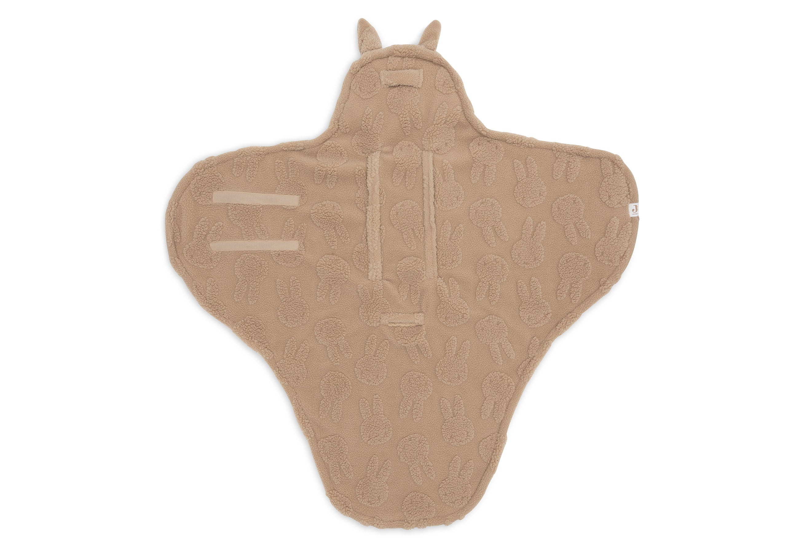 Einschlagdecke für Babyschale Miffy Jacquard Teddy - Biscuit