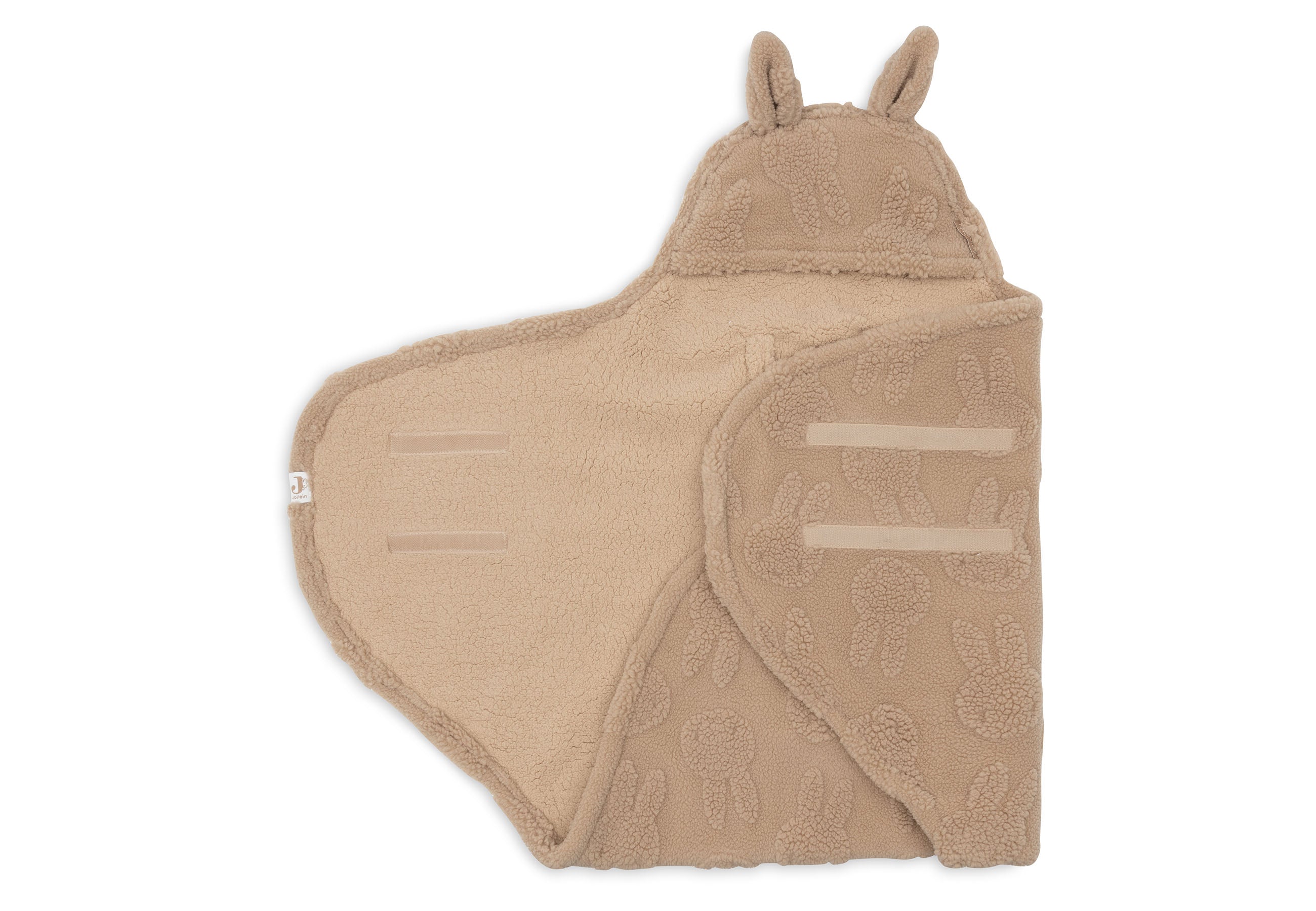 Einschlagdecke für Babyschale Miffy Jacquard Teddy - Biscuit