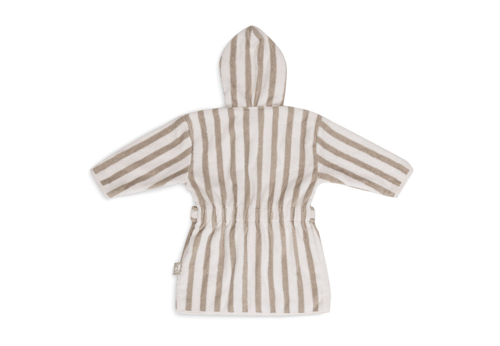 Bademantel Stripe Frottee - GOTS