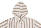 Bademantel Stripe Frottee - GOTS
