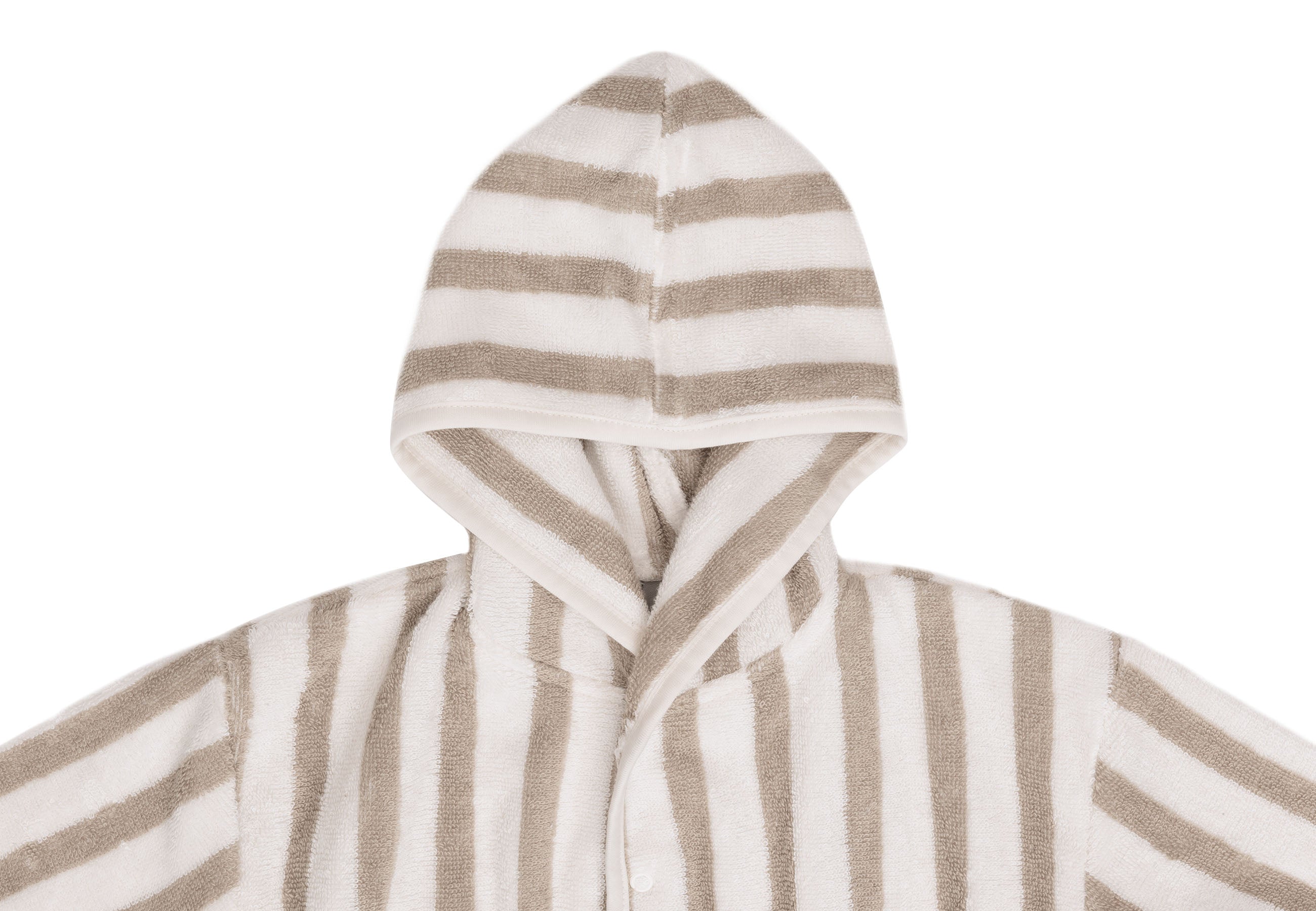 Bademantel Stripe Frottee - GOTS