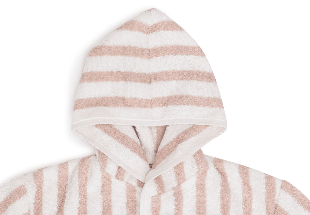 Bademantel Stripe Frottee - GOTS